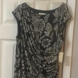 Indigo Florals maxi dress by Coldwater Creek